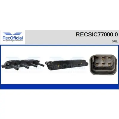 Bobina de encendido RECOFICIAL RECSIC77000.0 RECOFICIAL RECSIC77000.0 Precio Económico